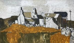 ‡ GWILYM PRICHARD oil on board - farmsteadDimensions: 44.5 x 75cmsProvenance:private collection