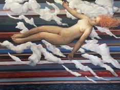 EVELYN WILLIAMS oil on canvas - entitled 'Remember Me', dated 2005Dimensions: 122 x