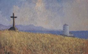 ‡ DAVID T WILLIAMS limited edition (34/500) print - entitled verso 'Llanddwyn', signedDimensions: 18