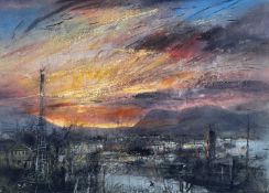 ‡ WILLIAM SELWYN mixed media - entitled verso 'Gwawr', signedDimensions: 40 x 56cmsProvenance: