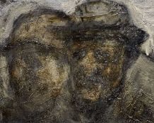 ‡ GEORGE CHAPMAN oil on board - entitled verso on Zwemmer Gallery and Goldmark Gallery labels, '