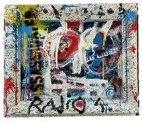 NEALE HOWELLS oil on panel and frame - entitled verso 'What Do I Know About Me '22', signed and