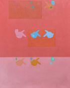 ‡ ERIC MALTHOUSE oil on canvas - titled verso on Dillwyn Gallery & Studio label 'Subtraction