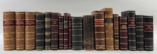 FINELY BOUND WELSH LANGUAGE ANTIQUARIAN BOOKS including (1) Dafydd Ab Gwilym ‘Barddoniaeth’, fine