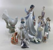 ASSORTED LLADRO & ROYAL CROWN DERBY, including Winds of Romance, no. 6783, other Lladro and