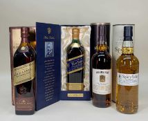 SELECTION OF SINGLE MALT & DELUXE BLENDED WHISKY comprising one 75cl bottle of Johnnie Walker 18yo