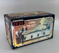 VINTAGE STAR WARS ACTION PLAYSET, Jabba the Hutt Comment: box f