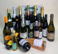 SELECTION OF STILL & SPARKLING WINE including Prosecco, Sekt, Martini Asti Spumante etc (19)