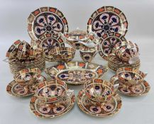 ROYAL CROWN DERBY IMARI PATTERNED TEA SERVICE FOR TWELVE, PATTERN NO. 1206, to include twelve each