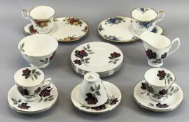 ROYAL ALBERT TEAWARE ASSORTMENT - to include Old Country Roses duet set, ETC