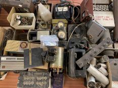 RADIO & ELECTRONICS VARIOUS COMPONENTS - vintage and other, a very large parcel
