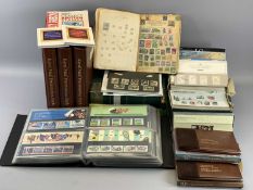 STAMPS - 6 albums mainly Royal Mail mint presentation packs and a quantity of small collector's
