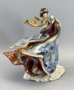 'THE SNOW PRINCESS' LIMITED EDITION FRANKLIN MINT FIGURE - 30cms tall