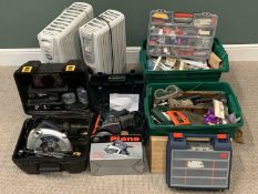 TOOLS & APPLIANCES - to include Pro 1400 Circular Saw, 500 W Power Plane, other cased hand tools and