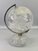WATERFORD GLASS GLOBE - 30cms tall