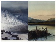 ROB PIERCY limited edition prints (2) - 'Tryfan' (203/500), numbered and signed in pencil, 38 x 57.