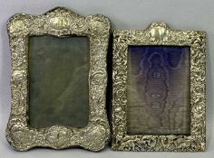 HALLMARKED SILVER PHOTOGRAPH FRAMES (2) - London 1896, Maker Goldsmith & Silversmiths Company Ltd,