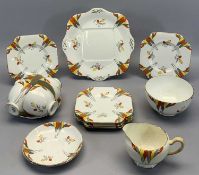 GRAFTON CHINA 'RADIANT' 16 PIECE PART TEA SERVICE