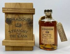 EDRADOUR STRAIGHT FROM THE CASK HIGHLAND SINGLE MALT SCOTCH WHISKY - Aged 11yrs, distilled 8th