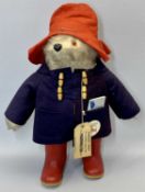 GABRIELLE DESIGNS PADDINGTON BEAR - wearing red wellington boots by Dunlop, 15cms H