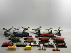 DIECAST BOXED SCALE MODEL VEHICLES - including 1-43 scale classic sports cars, 1-76 scale Great