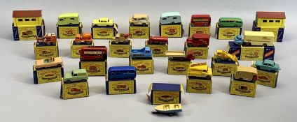 MATCHBOX SERIES - Moko Lesney boxed diecast vehicles and accessories, 25 items to include a No 2