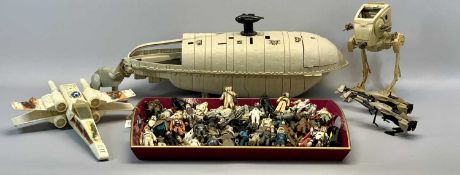 STAR WARS - a collection of over 60 original action figures including Princess Leia with white