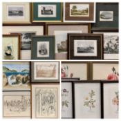 PICTURES & PAINTINGS ASSORTMENT - a very large quantity to include vintage engravings, ETC