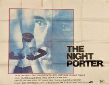 ORIGINAL MOVIE POSTER 'THE NIGHT PORTER' 1974 - written by Liliana Cavani starring Dirk Bogarde