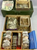 PRE-DECIMAL BRITISH COINAGE, current coinage, collectable crowns and other coin collectables and