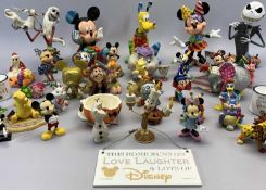 MICKEY MOUSE, DISNEY & OTHER ORNAMENTS - a good assortment by Brito and other