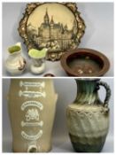 A SLACK & BROWNLOW CANNING WORKS MANCHESTER 19TH CENTURY STONEWARE COMPRESSED CHARCOAL WATER