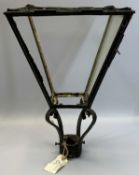 LIGHTING - Victorian type streetlamps, a pair, 66 x 43 x 43cms