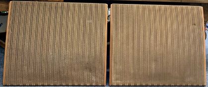 THE QUAD ELECTROSTATIC LOUDSPEAKER, a pair of vintage floor standing loudspeakers, Serial No