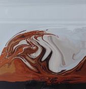 PAULINE THOMAS limited edition print - 'Tsunami 4', signed, 58 x 68cmsComments: glazed and framed in