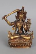 Indische Manjushri (Boddhisattva der Weisheit)