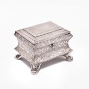 Schatulle. Wohl 19. Jh. | Silber.