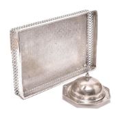 Butterdose. Birmingham, 1928/29, Docker & Burn Ltd | Silber.