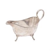 Saucière. Silber.
