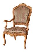 Barocksessel Venetien, M. 18.