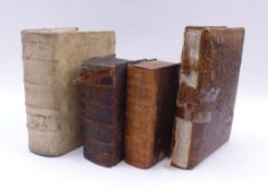 Konvolut von drei Büchern und einem Photoalbum