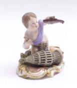 Putto als Allegorie des Wassers, Meissen, E. 19. Jh.