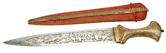 Indopersischer Dolch, 19. Jh.