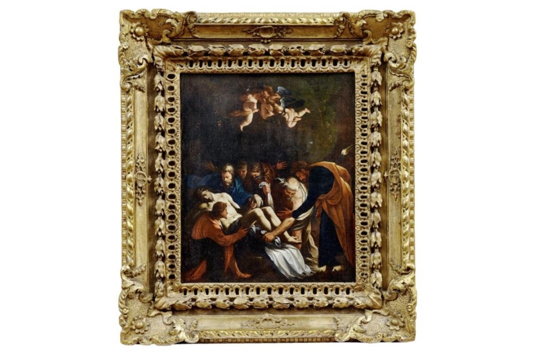 Grablegung Christi, Venezianischer Meister des 17. Jahrhunderts