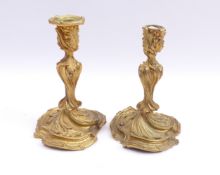 Leuchterpaar im Louis-XV-Stil