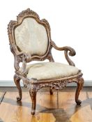 Sehr feiner Barocksessel