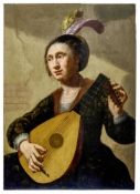 Bijlert, Jan Harmensz. van (Attrib.): Lautenspielerin