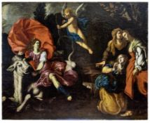 Der Raub der Europa, Neapolitanischer Caravaggist der 1. Hälfte des 17. Jahrhunderts
