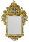 Prunkvoller Wandspiegel, Venedig, um 1740