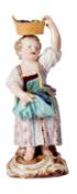Gärtnerkind mit Korb Meissen, E. 19.